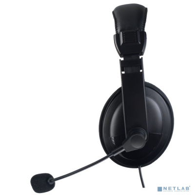 Perfeo компьютерная стерео гарнитура полноразмерная 4TALK черная PF_A4528