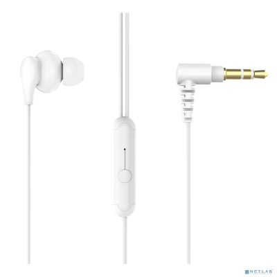 Perfeo наушники внутриканальные c микрофоном KNOB белые