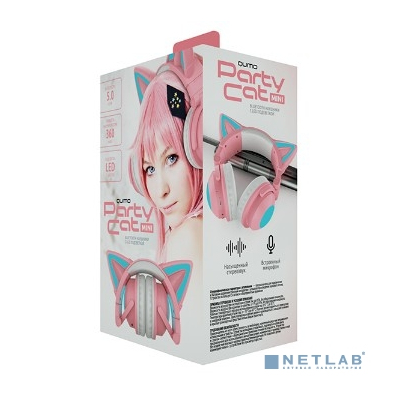 Qumo Party Cat mini (Pink-blue) ВТ 0051
