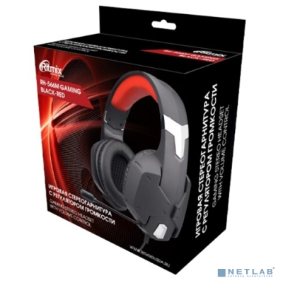 RITMIX RH-566M Gaming Black-red