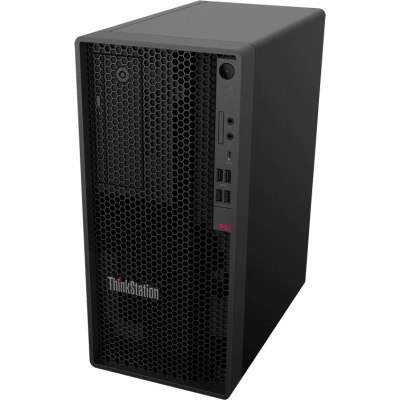 Рабочая станция/ Lenovo TS P340 Twr, i7-10700, 1 x 16GB DDR4 2933 UDIMM, 1TB_SSD_M.2_PCIE, Intel UHD 630, 500W, W10_P64-ENG, 1Y (ОС:ENG; Keyb:ENG(UK), Powercord:UK )