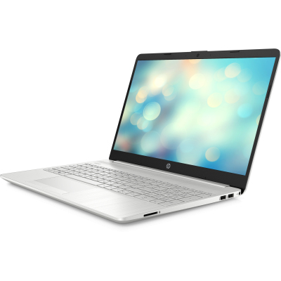 Ноутбук/ HP15-dw1006ny 15.6"(1920x1080)/Intel Core i7 10510U(1.8Ghz)/8192Mb/1000Gb/noDVD/Int:Intel UHD Graphics - UMA/Cam/WiFi/41WHr/war 1y/Natural Silver/DOS