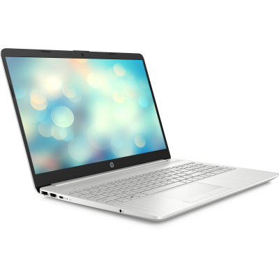Ноутбук/ HP15-dw1006ny 15.6"(1920x1080)/Intel Core i7 10510U(1.8Ghz)/8192Mb/1000Gb/noDVD/Int:Intel UHD Graphics - UMA/Cam/WiFi/41WHr/war 1y/Natural Silver/DOS