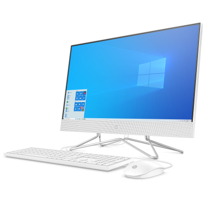 Моноблок/ HP 24-df1064ny AiO 23.8"(1920x1080)/Touch/Intel Core i5 1135G7(2.4Ghz)/8192Mb/1000Gb/noDVD/Int:Intel Internal Graphics /Cam/WiFi/war 1y/Snow White/DOS + no kbd, no mouse