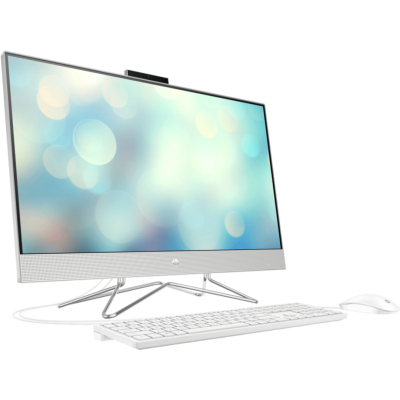 Моноблок/ HP 27-dp1078ny AiO 27"(1920x1080)/Touch/Intel Core i7 1165G7(2.8Ghz)/8192Mb/1000Gb/noDVD/Int:Intel Internal Graphics /Cam/WiFi/war 1y/Natural silver/DOS + no kbd, no mouse
