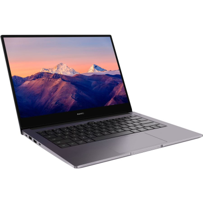 Ноутбук/ HUAWEI MateBook B3-410 (NBZ-WBH9B ) 14"(1920x1080 IPS)/Intel Core i5 10210U(1.6Ghz)/8192Mb/512PCISSDGb/noDVD/Int:Intel UHD Graphics/Cam/BT/WiFi/war 1y/1.38kg/Space Grey/Win10Pro + Mini-RJ45 to RJ45; RU kbd