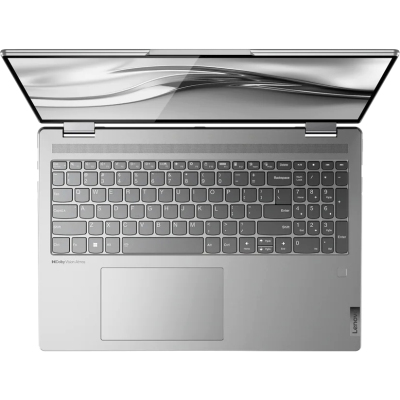 Ноутбук/ Lenovo Yoga 7 16IAP7 16"(2560x1600 IPS)/Touch/Intel Core i5 1240P(1.7Ghz)/8192Mb/256SSDGb/noDVD/Int:Intel Iris Xe Graphics/Cam/BT/WiFi/71WHr/war 1y/1.98kg/grey/Win11Home + 65W, RU kbd