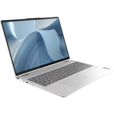 Ноутбук/ Lenovo IdeaPad Flex 5 16IAU7 16"(2560x1600 IPS)/Touch/Intel Core i7 1255U(1.7Ghz)/16384Mb/1024SSDGb/noDVD/Int:Intel Iris Xe Graphics/Cam/BT/WiFi/52WHr/war 1y/2.1kg/grey/Win11Home + 65W, Pen, RU kbd
