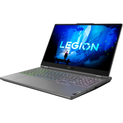 Ноутбук/ Lenovo Legion 5 15IAH7H 15.6"(2560x1440 IPS)/Intel Core i7 12700H(2.3Ghz)/32768Mb/1024SSDGb/noDVD/Ext:nVidia GeForce RTX3070Ti(8192Mb)/Cam/BT/WiFi/80WHr/war 1y/2.4kg/storm grey/Win11Home + 300W, RU kbd
