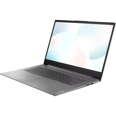 Ноутбук/ Lenovo IdeaPad 3 17ABA7 17.3"(1920x1080 IPS)/AMD Ryzen 3 5425U(2.7Ghz)/8192Mb/512SSDGb/noDVD/Int:AMD Radeon/Cam/BT/WiFi/38WHr/war 1y/2.04kg/grey/noOS + 65W, RU kbd