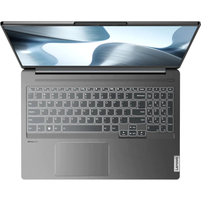 Ноутбук/ Lenovo IdeaPad 5 Pro 16IAH7 16"(2560x1600 IPS)/Intel Core i5 12500H(2.5Ghz)/16384Mb/512SSDGb/noDVD/Ext:Intel Arc A370M (4096Mb)/Cam/BT/WiFi/75WHr/war 1y/1.9kg/grey/noOS + 135W, RU kbd