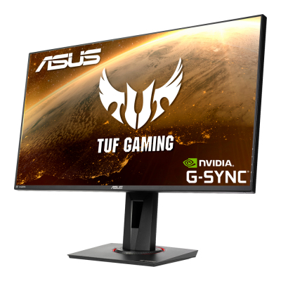 Монитор LCD 27" VG279QM/ ASUS TUF Gaming VG279QM Monitor 27", FHD (1920х1080), 16:9, IPS, 400 cd/m2, 1ms(GTG), 280Hz, Speakers, DP, HDMIx2, HAS, ELMB SYNC, G-SYNC Compatible, DisplayHDR™ 400, Vesa 100x100, black