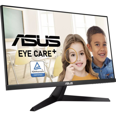 Монитор LCD 23.8" VY249HE/ ASUS VY249HE 23.8" Full HD (1920 x 1080) IPS Monitor, 16:9, 75Hz, 1ms MPRT, 250cd/㎡, HDMI, VGA, 3.5mm jack, FreeSync, Eye Care+, Low Blue Light, Flicker Free, Vesa