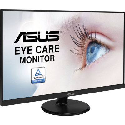Монитор LCD 27" VA27DQ/ ASUS VA27DQ, 27" IPS LCD monitor 16:9, FHD 1920x1080, 5ms(GTG), 75Hz, 250 cd/m2, 100M:1 (static 1000 :1), 178/178, D-sub, HDMI, DP, Speakers 2Wx2, VESA 100x100 mm, black, Frameless, HDMI cable