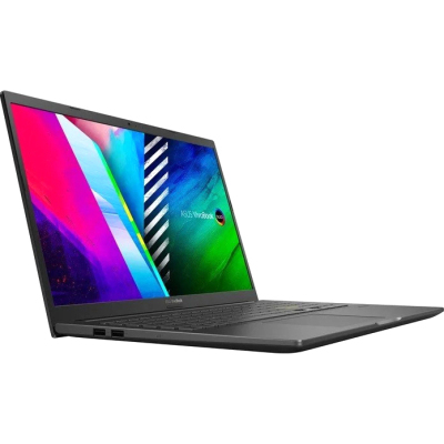 Ноутбук/ ASUS K513EA-L12078 15.6"(1920x1080 OLED)/Intel Core i5 1135G7(2.4Ghz)/12288Mb/512PCISSDGb/noDVD/Int:Intel Iris Xe Graphics/Cam/BT/WiFi/war 1y/1.8kg/Indie Black/DOS