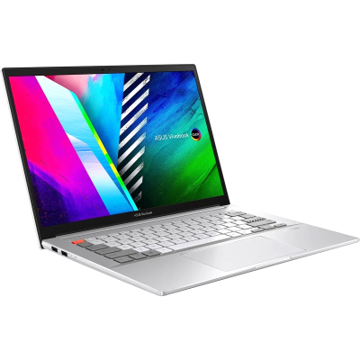 Ноутбук/ ASUS N7400PC-KM151 14"(2880x1800 OLED 16:10)/Intel Core i7 11370H(3Ghz)/16384Mb/1024PCISSDGb/noDVD/Ext:nVidia GeForce RTX3050(4096Mb)/Cam/BT/WiFi/war 1y/1.45kg/Cool Silver/DOS