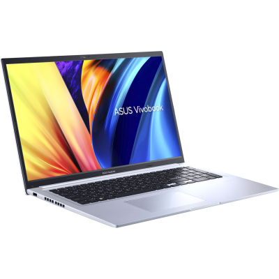 Ноутбук/ ASUS X1702ZA-AU155 17.3"(1920x1080 (матовый) IPS)/Intel Core i3 1220P(1.5Ghz)/8192Mb/512PCISSDGb/noDVD/Int:Intel UHD Graphics/Cam/BT/WiFi/42WHr/war 1y/2.1kg/Icelight Silver/DOS + /подсв.клав /fTPM /пласт.корп