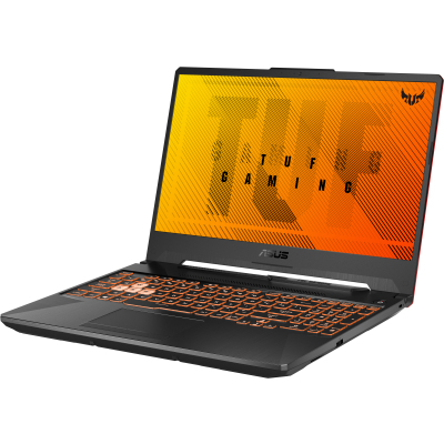 Ноутбук/ ASUS TUF FX506LH-HN277 +mouse 15.6"(1920x1080 (матовый, 144Hz) IPS)/Intel Core i5 10300H(2.5Ghz)/16384Mb/512PCISSDGb/noDVD/Ext:nVidia GeForce GTX1650(4096Mb)/Cam/BT/WiFi/2.3kg/Bonfire Black/DOS
