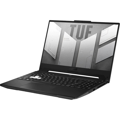 Ноутбук/ ASUS TUF FX517ZE-HN066W 15.6"(1920x1080 (матовый, 144Hz) IPS)/Intel Core i7 12650H(2.3Ghz)/16384Mb/512PCISSDGb/noDVD/Ext:nVidia GeForce RTX3050 Ti(4096Mb)/Cam/BT/WiFi/76WHr/war 1y/2kg/Off Black/W11