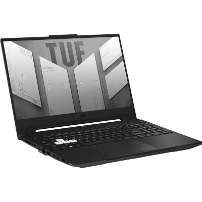 Ноутбук/ ASUS TUF FX517ZR-F15.I73070 15.6"(1920x1080 (матовый, 144Hz) IPS)/Intel Core i7 12650H(2.3Ghz)/16384Mb/512PCISSDGb/noDVD/Ext:nVidia GeForce RTX3070(8192Mb)/Cam/BT/WiFi/75WHr/war 1y/2kg/Off Black/W11