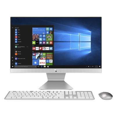 Моноблок/ ASUS Vivo V222GAK-WA003X 21.5"(1920x1080 (матовый) IPS)/Intel Pentium Silver J5040(2Ghz)/8192Mb/256SSDGb/noDVD/Int:Intel HD/Cam/BT/WiFi/war 1y/4.8kg/White/Win11Pro