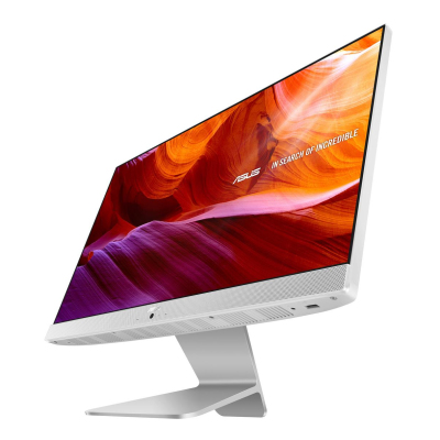 Моноблок/ ASUS Vivo V222FAK-WA081W 21.5"(1920x1080 (матовый))/Intel Core i3 10110U(2.1Ghz)/8192Mb/256PCISSDGb/noDVD/Int:Intel HD/Cam/BT/WiFi/war 1y/4.8kg/White/W11