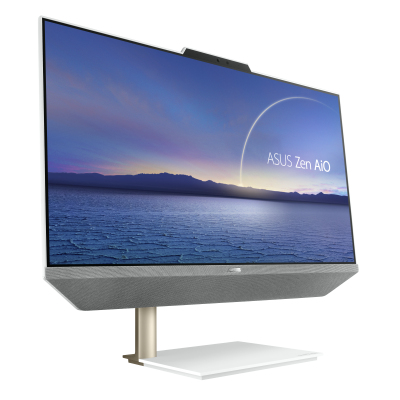 Моноблок/ ASUS A5401WRAK-WA059W 23.8"(1920x1080 (матовый))/Intel Core i5 10500T(2.3Ghz)/8192Mb/512PCISSDGb/noDVD/Int:Intel HD/Cam/BT/WiFi/war 1y/7kg/White/W11
