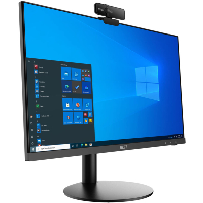 Моноблок/ MSI PRO AP241Z 5M-013XRU 23.8"(1920x1080 (матовый))/AMD Ryzen 7 5700G(3.8Ghz)/16384Mb/512PCISSDGb/noDVD/Ext:AMD Radeon/BT/WiFi/war 1y/4.63kg/Black/DOS