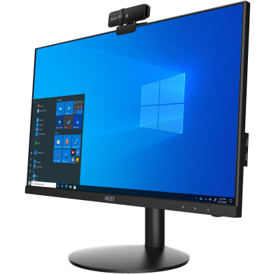 Моноблок/ MSI PRO AP241Z 5M-013XRU 23.8"(1920x1080 (матовый))/AMD Ryzen 7 5700G(3.8Ghz)/16384Mb/512PCISSDGb/noDVD/Ext:AMD Radeon/BT/WiFi/war 1y/4.63kg/Black/DOS
