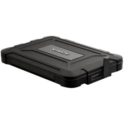 Бокс для жесткого диска/ ADATA Case for HDD/SSD SATA-III 2.5" (7-9.5mm), USB3.2, IP54, 136x96x19mm, 126g, black