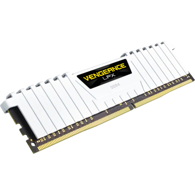 Память оперативная/ Corsair DDR4, 3200MHz 16GB 2x8GB Dimm, Unbuffered, 16-18-18-36, XMP 2.0, Vengeance LPX White Heatspreader, Black PCB, 1.35V, for SKL