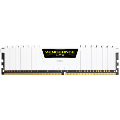 Память оперативная/ Corsair DDR4, 3200MHz 16GB 2x8GB Dimm, Unbuffered, 16-18-18-36, XMP 2.0, Vengeance LPX White Heatspreader, Black PCB, 1.35V, for SKL
