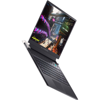 Ноутбук/ Alienware x15 R2 15.6"(1920x1080 360Hz)/Intel Core i7 12700H(2.3Ghz)/32768Mb/1024sSDGb/noDVD/Ext:Nvidia RTX 3070Ti GDDR6(8192Mb)/Cam/BT/WiFi/87WHr/war 1y/2.5kg/lunar light/Win11Home + EN kbd