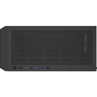 Компьютерный корпус mATX, без блока питания/ Gamemax Destroyer MB mATX case, black, w/o psu, w/1xUSB3.0+2xUSB2.0, Combo Audio, w/3x12cm FRGB front fan (FN-FF12X), w/1x12cm FRGB rear fan (FN-FF12X)