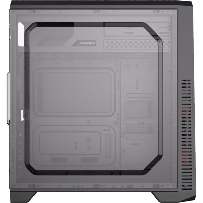 Компьютерный корпус, без блока питания ATX/ Gamemax G561-FRGB ATX case, black, w/o PSU, w/1xUSB3.0+2xUSB2.0, w/2x12cm FRGB(fixed 4 colors) front fan (GMX-AF12X), w/1x12cm FRGB(fixed 4 colors)