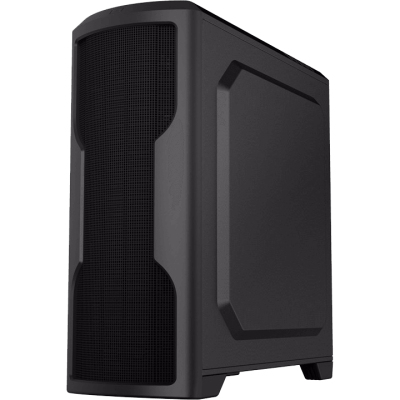Компьютерный корпус, без блока питания ATX/ Gamemax G562 Matrix ATX case, black, w/o PSU, w/1xUSB3.0+2xUSB2.0, w/1x12cm 32xLeds Blue LED rear fan