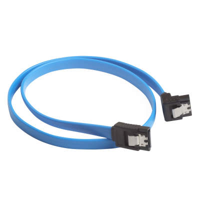 Кабель интерфейсный угловой SATA III 0.5 m Greenconnect GC- ST1041-0.5 m, SATA III - SATA III до 6Gbps, 26 AWG, 7pin / 7pin угловой разъем, медь, пакет