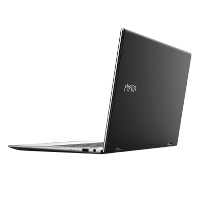 Ноутбук/ HIPER SLIM 360 13.3"(1920x1080 IPS)/Touch/Intel Core i3 1215U(1.2Ghz)/16384Mb/512SSDGb/noDVD/Int:Intel UHD Graphics/Cam/BT/WiFi/38WHr/war 1y/1.26kg/Silver/DOS + Screen 60Hz, 250nits