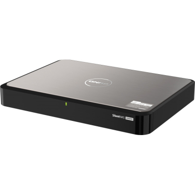 SMB QNAP HS-264-8G Silent NAS 2 HDD trays, 4-core Intel Celeron N5105 2.0 GHz up to 2.9 GHz, 8 GB RAM,, 2x2.5 Gigabit Ethernet , 2 xUSB 3.2 Gen 2 (10Gbps), 2xHDMI.