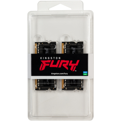 Память оперативная/ Kingston 8GB 1866MHz DDR3LCL11SODIMM(Kit of 2)1.35VFURYImpact