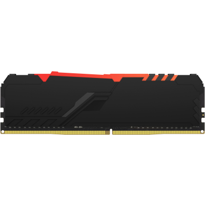 Память оперативная/ Kingston 16GB 3733MHz DDR4 CL19 DIMM 1Gx8 FURY Beast RGB