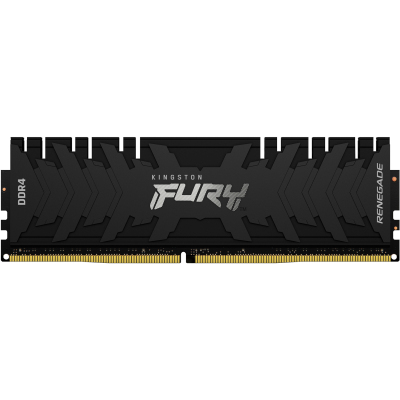 Память оперативная/ Kingston 16GB 4000MHz DDR4 CL19 DIMM 1Gx8 FURY Renegade Black