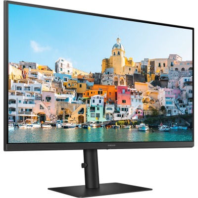 ЖК-монитор Samsung 27" S27A400UJI/ Samsung S27A400UJI 27" Wide LCD IPS LED monitor, 1920*1080, 16:9, 5(GtG)ms, 250 cd/m2, static 1000:1, 178°/178°, 75Hz, HDMI, DP, USB 3.0x2, USB 2.0x2, USB-C, VESA 100x100 mm, HAS, внутренний БП, FreeSync, Кабель USB Type