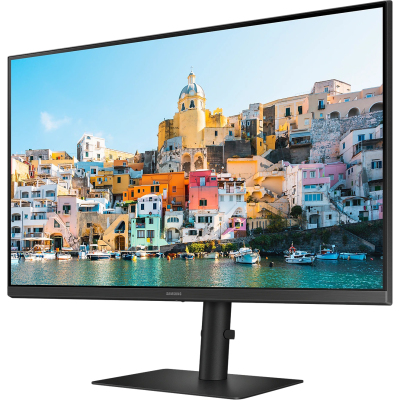 ЖК-монитор Samsung 27" S27A400UJI/ Samsung S27A400UJI 27" Wide LCD IPS LED monitor, 1920*1080, 16:9, 5(GtG)ms, 250 cd/m2, static 1000:1, 178°/178°, 75Hz, HDMI, DP, USB 3.0x2, USB 2.0x2, USB-C, VESA 100x100 mm, HAS, внутренний БП, FreeSync, Кабель USB Type