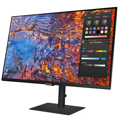 ЖК монитор Samsung S32B800PXI/ Samsung S32B800PXI 32" Wide IPS monitor, 3840*2160, 5(GtG)ms, 600 cd/m2, MEGA DCR(static 1000:1), 178°/178°, DP, HDMI, USB3.0 x3; USB-C (90 Вт), HAS, VESA 100x100mm, Windows 10, EnergyStar, black