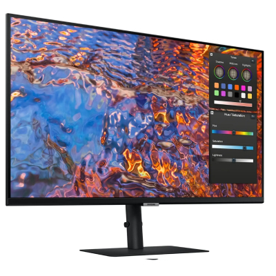 ЖК монитор Samsung S32B800PXI/ Samsung S32B800PXI 32" Wide IPS monitor, 3840*2160, 5(GtG)ms, 600 cd/m2, MEGA DCR(static 1000:1), 178°/178°, DP, HDMI, USB3.0 x3; USB-C (90 Вт), HAS, VESA 100x100mm, Windows 10, EnergyStar, black