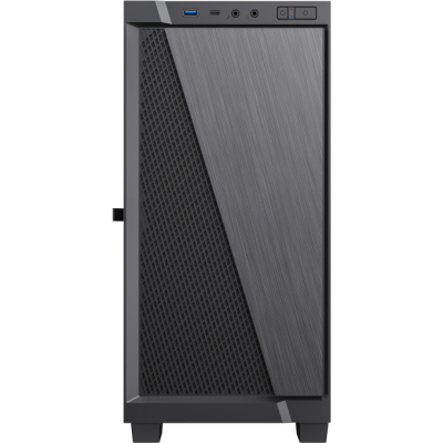Компьютерный корпус, без блока питания mATX/ Gamemax M61 mATX case, black, w/o PSU, w/1xUSB3.0+1xType-C, w/1x12cm rear fan