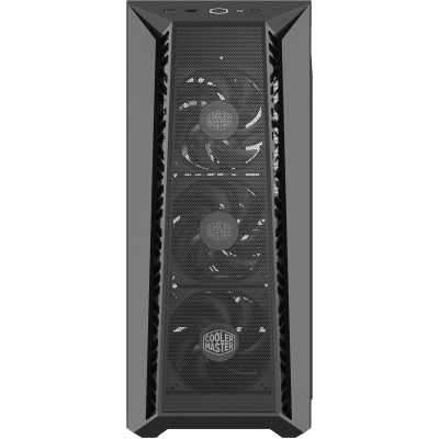 Корпус без БП/ Cooler Master MasterBox 520 Mesh Blackout Edition U3.0x1,U3.1x1,sickle flow PWM fanx3,rear fanx1,Mesh front panel