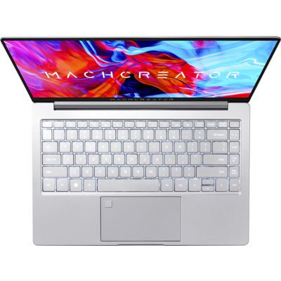 Ноутбук/ Machenike Machcreator-14 14"(1920x1080 IPS 60Hz)/Intel Core i7 11390H(3.4Ghz)/16384Mb/512PCISSDGb/noDVD/Int:Intel Iris Xe Graphics/Cam/BT/WiFi/65WHr/war 1y/1.4kg/silver/DOS + fingerprint, RU white backlight kbd