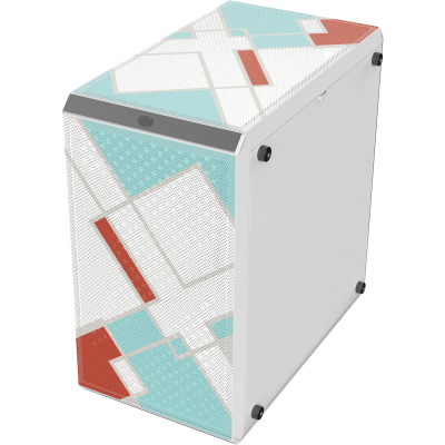 Корпус без блока питания/ Cooler Master MasterBox Q300L Retro, USB3.0x2, 1x120Fan, White, mATX, w/o PSU